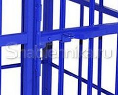 Шкаф сетчатый металлический ШСМ 6 160-Ч (800х1200х1500)