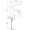 Смеситель для раковины однорычажный Ideal Standard CeraPlus 2 BC106AA