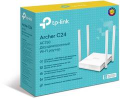 TP-Link Archer C24 - AC750 двухдиапазонный Wi-Fi роутер