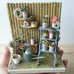Лейка миниатюра, 5*3,2 см, металлическая, под серебро, набор 3 шт.