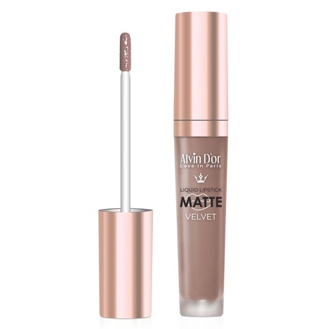 Alvin D`or Lg-16M Помада жидкая матовая Matte Velvet тон 01  7гр