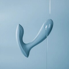 Интерактивный вибромассажёр Erica для ношения синий от SVAKOM