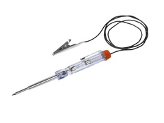 ЗУБР 6 - 24 В, пластик, клипса, на подвеске, провод 86 см, электрический пробник для автопроводки (25745)