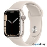 Apple Watch Series 7 GPS 45mm Starlight Aluminum Case with Sport Band Starlight MKN63LL/A