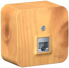 РОЗЕТКА С/У телефон. RJ11, ясень BLNIS011005