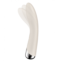 Вибратор с функцией вращения Satisfyer Spinning Vibe 1 бежевый