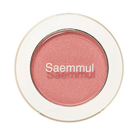 Saemmul Single Shadow (Shimmer) CR04 Splash Coral