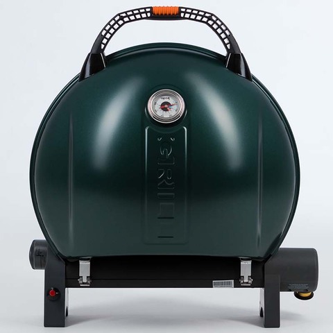 Газовый гриль O-GRILL 900MT bicolor black-green + адаптер А