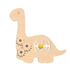 Бизиборд «Динозаврик»