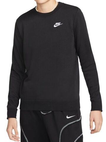 Женская толстовка Nike Sportswear Club Fleece - black/white