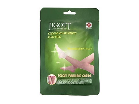 Jigott - Маска-носочки очищающая для ног 