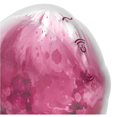 Стимулятор клитора с вибрацией и воздушной стимуляцией Satisfyer Cloud Dancer красно-белый