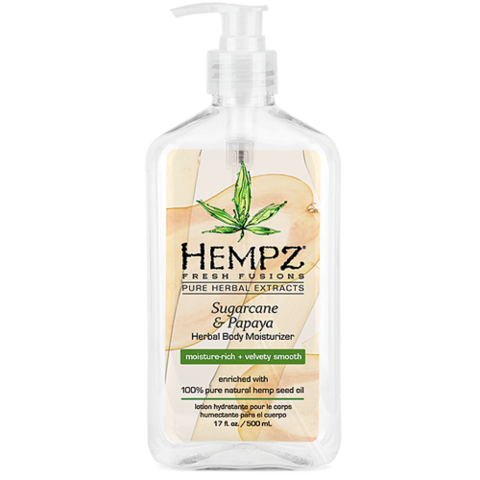 Молочко для тела Сахарный тростник и Папайя / Hempz Sugarcane & Papaya Herbal Body Moisturizer