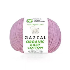 Gazzal Organic Baby Cotton 453 (Розовый кварц)