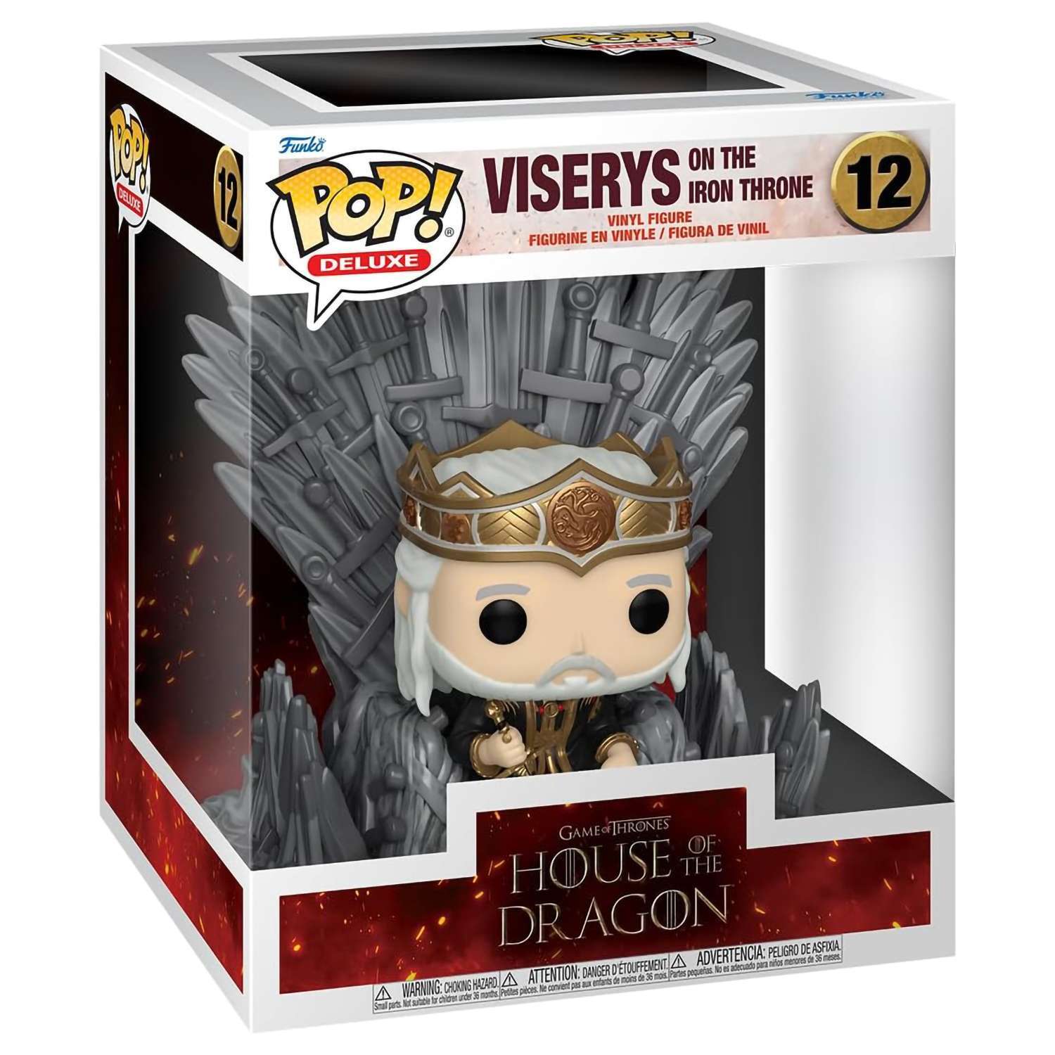 Funko POP! House of the Drgon: Viserys on the Iron Throne 6