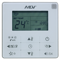 Сенсорный проводной пульт MDV KJR-29B1