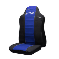 Чехлы Sitrak MAX; SITRAK C7H с 2024 г (полиэфир, черный, синяя вставка)