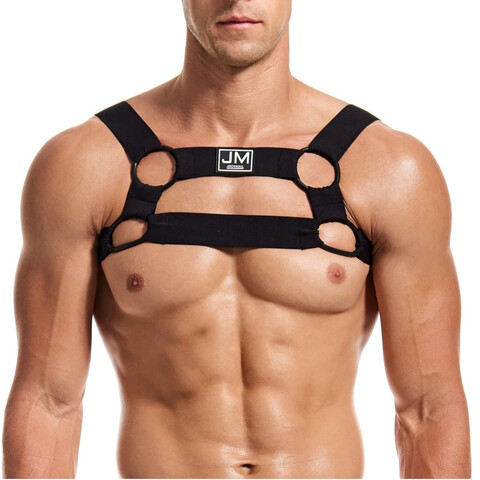 Мужская портупея черная JOCKMAIL JM904-2