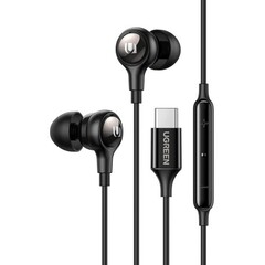 Наушники UGREEN EP105 (35754) In-Ear Earphones Type-C, черный