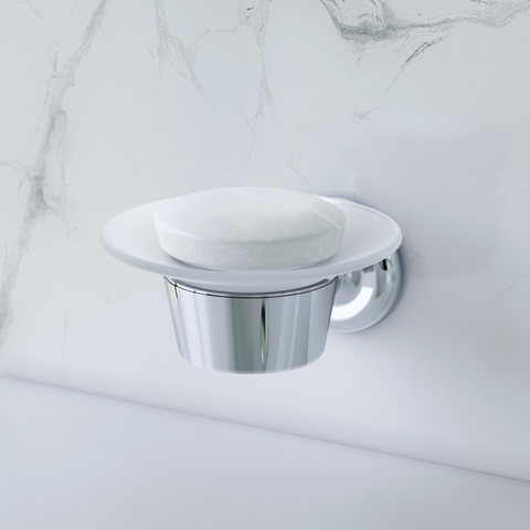 Стеклянная мыльница с настенным держателем AM.PM LIKE - A8034200