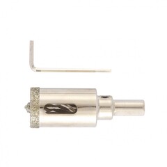 726253 Сверло алмазное по керамограниту, 25 х 67 мм, 3-гранный хвостовик// Matrix