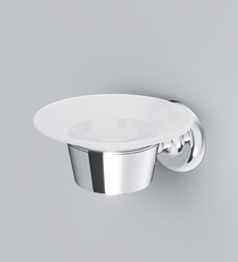 Стеклянная мыльница с настенным держателем AM.PM LIKE - A8034200