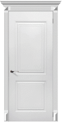 Межкомнатная дверь Челси 08 / Цвет Белый / Двери Верда