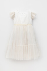 Платье  для девочки  ТК 52093/светло-золотистый