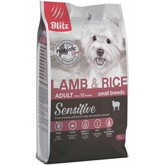 Blitz Sensitive Lamb & Rice Adult Dog Small Breeds