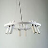 Люстра Spoor 6 White + Chrome