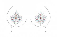 Сверкающие пэстисы Dazzling Nipple Bling Sticker - 