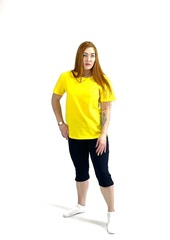 ФУТБОЛКА ЖЕНСКАЯ ОДНОТОННАЯ ///Расцветки моделей обновляются каждую неделю. ОСТАВЛЯЕМ ЗА СОБОЙ ПРАВО отправить расцветку, которая есть на складе.