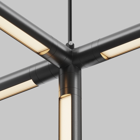 Комплектующие для систем освещения с токоведущими элементами Maytoni Accessories for system shelf CA019L4C-P-B