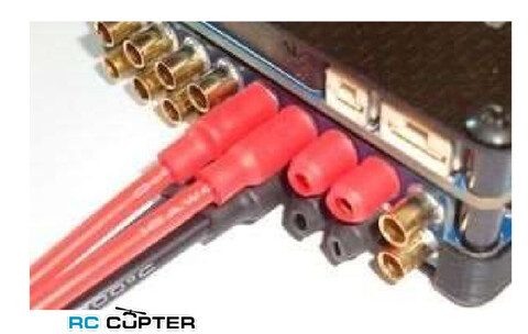 Плата распределения питания Mauch 030 PL (2x 200A PDB 4-14S, 8x ESC, HYB-BEC 5.3V 3A, 10AWG)