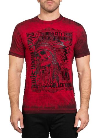 Affliction | Футболка мужская Thunder City Tee A26812 перед