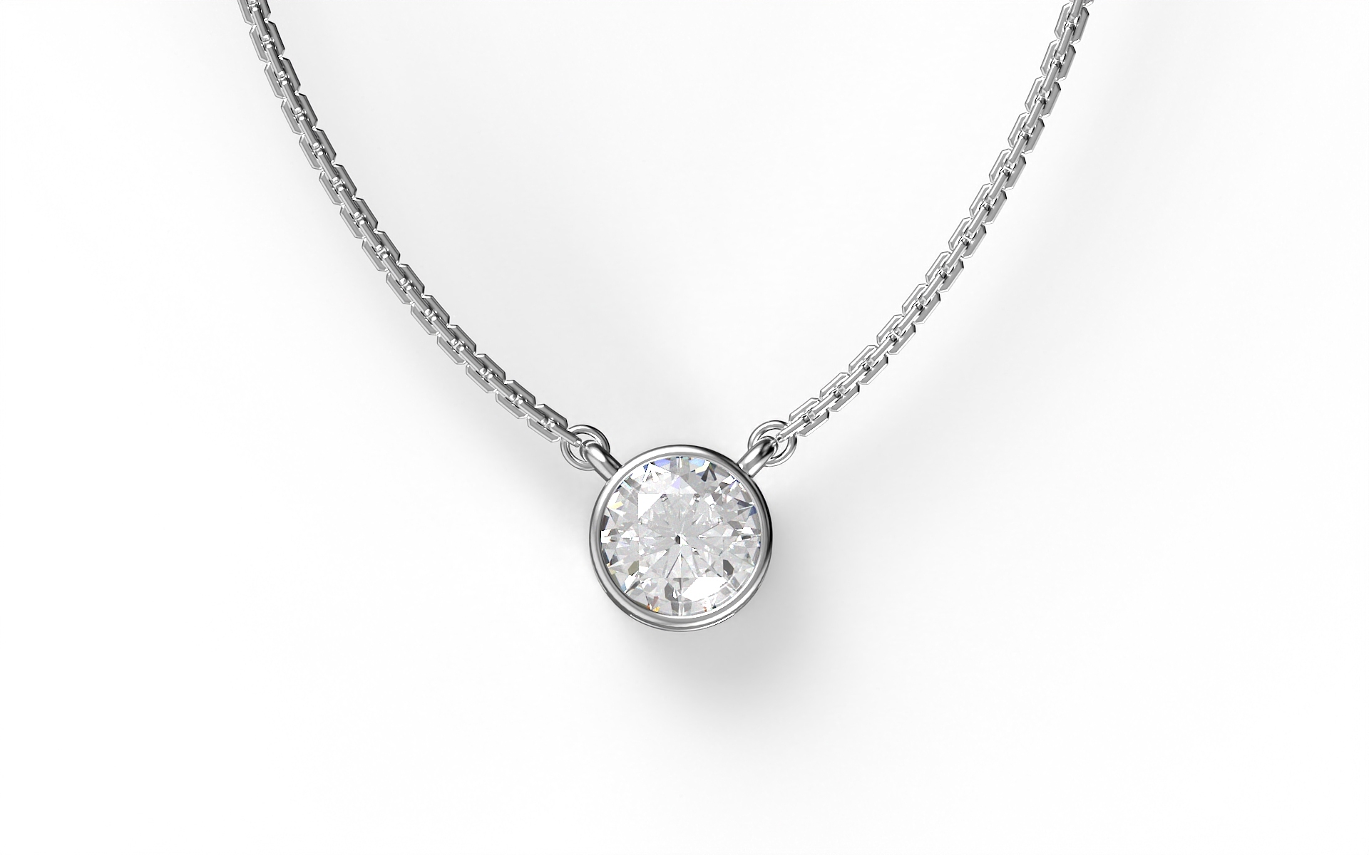 Колье Subtle Statement Necklace – Round