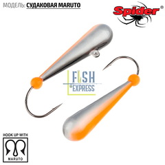 Мормышка Spider Судаковая Maruto 039 цвет 02  вес 21г 45мм/Кол-во в упаковке 1шт. Цена указана за 1шт.