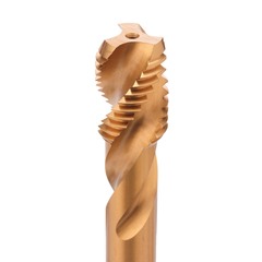 Метчик М12х1,75 (Машинный, винт.) DIN376 HSSEPM-TiN 6h C/2-3P R39 110мм a=7,0 Volkel 30137