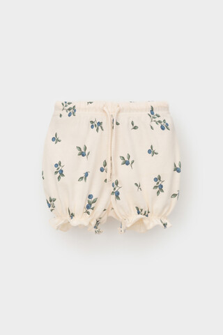 шорты  для девочки  КР 400683/айвори,голубика к561