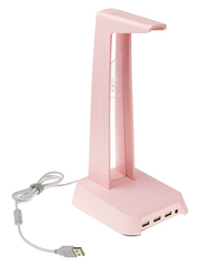 Подставка для наушников с RGB подсветкой и USB выходами