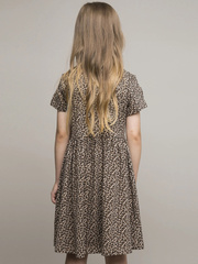 020_ОС25 Платье для девочки, мультиколор