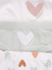 набор трусы/ уп  для девочки  К 1978-3уп/дымчатый нефрит,сахар,сердечки Ал