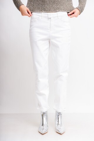 Marc Cain Джинсы из элитного денима Candiani с эластомультиэстером. Эко-линейка ReThink Together