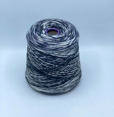 Filati Vinezia, Calzeteria,400м.75% Меринос, 25% Полиамид, Темно-серый, деграде, 37509