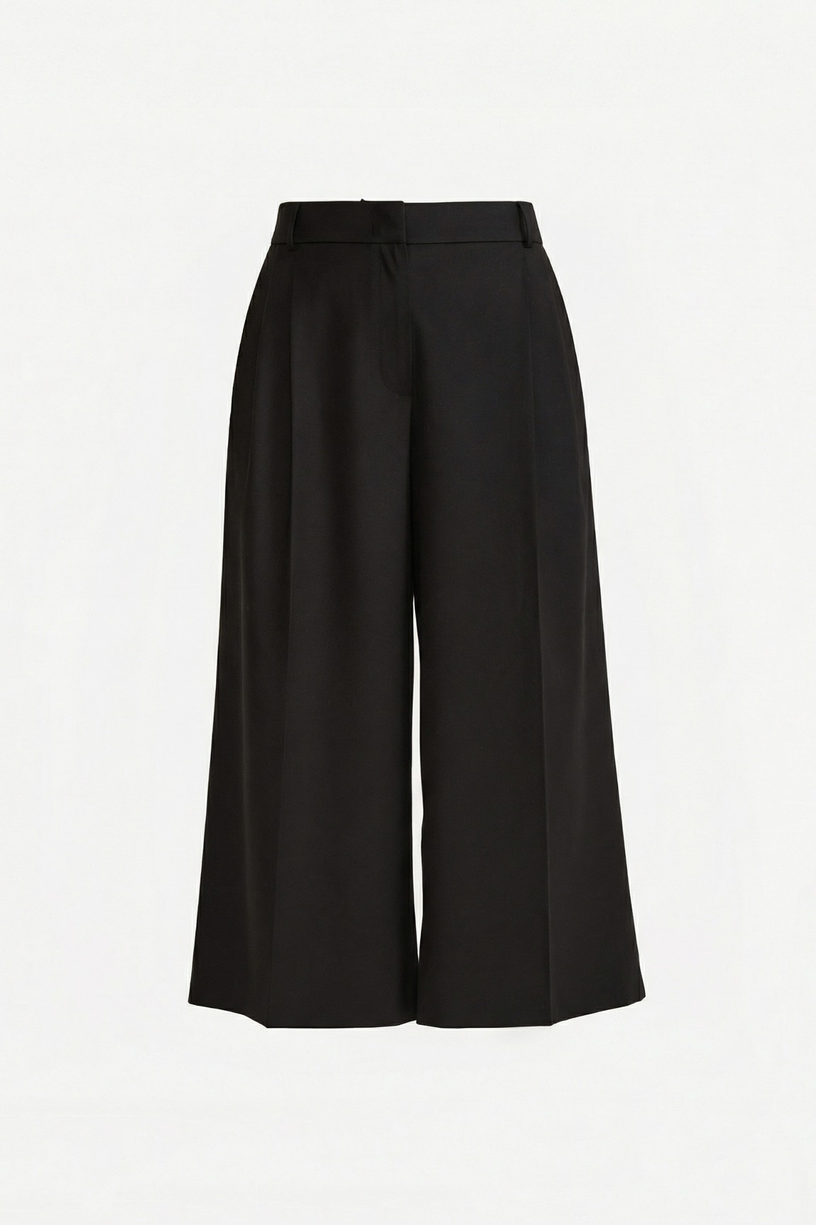 Брюки-кюлоты, черный