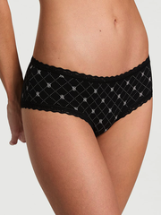 STRETCH COTTON ЧИИКИ С КРУЖЕВНОЕ ТЕСЬМОЙ