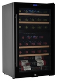 Винный шкаф Zugel ZCWF331DB черный