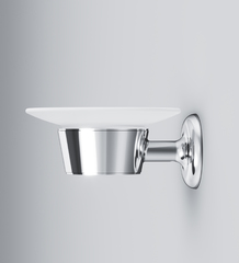 Стеклянная мыльница с настенным держателем AM.PM LIKE - A8034200