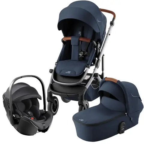 Коляска 3 в 1 Britax Roemer Smile 5Z Night Blue