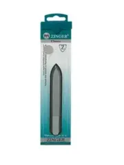 ZINGER Пилка стеклянная 2-х сторонняя FG-02-12  PASTEL блистер 120мм